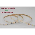 Tira LED Flexible 24V 20W/mt 140 Led/mt SMD 2835 IP20, Serie Profesional, venta por metros Tira LED Flexible 24V 20W/mt 140 Led/mt SMD 2835 IP20, Serie Profesional, venta por metros